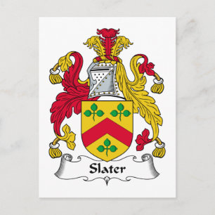 Carte Postale Slater Family Crest