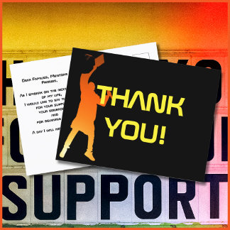 Carte Postale Sleek Black Modern Tech Graduation