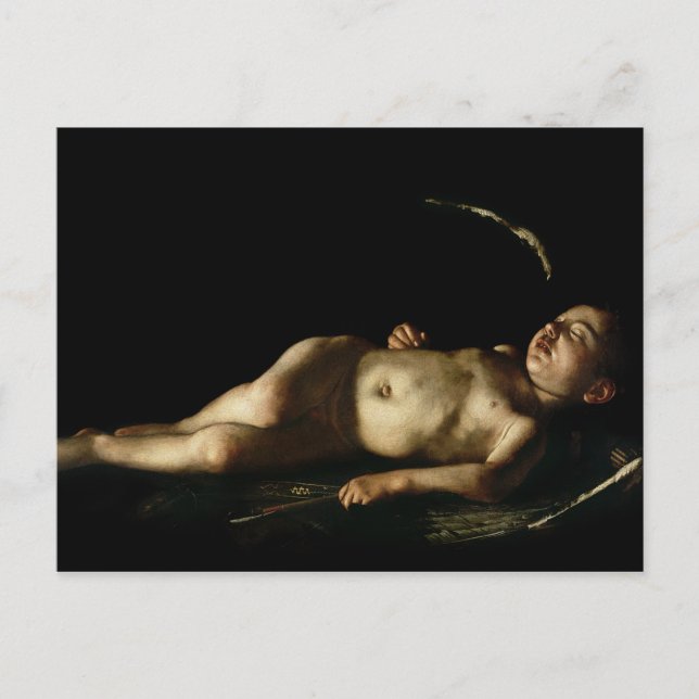 Carte Postale Sleeping Cupid, 1608 (Devant)