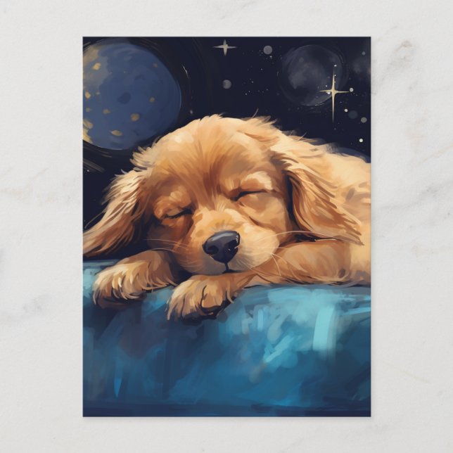 Carte Postale Sleeping Dog (Devant)