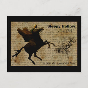Carte Postale Sleepy Hollow Horseman sans tête 2
