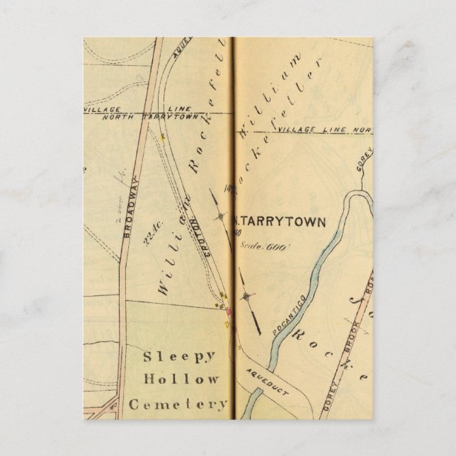 Carte Postale Sleepy Hollow, New York 2 (Devant)