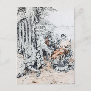 Carte Postale Sleepy Hollow : Une influence folle et rêveuse