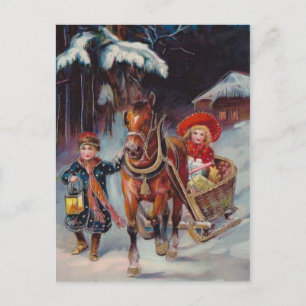 Carte postale Sleigh
