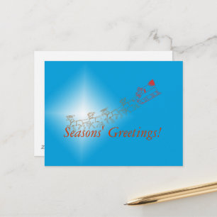 Carte postale - Sleigh Salutations