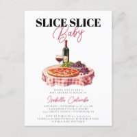 Slice Baby Pizza Baby shower de fête