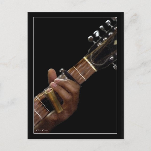 Carte Postale Slidin' the Blues (Devant)