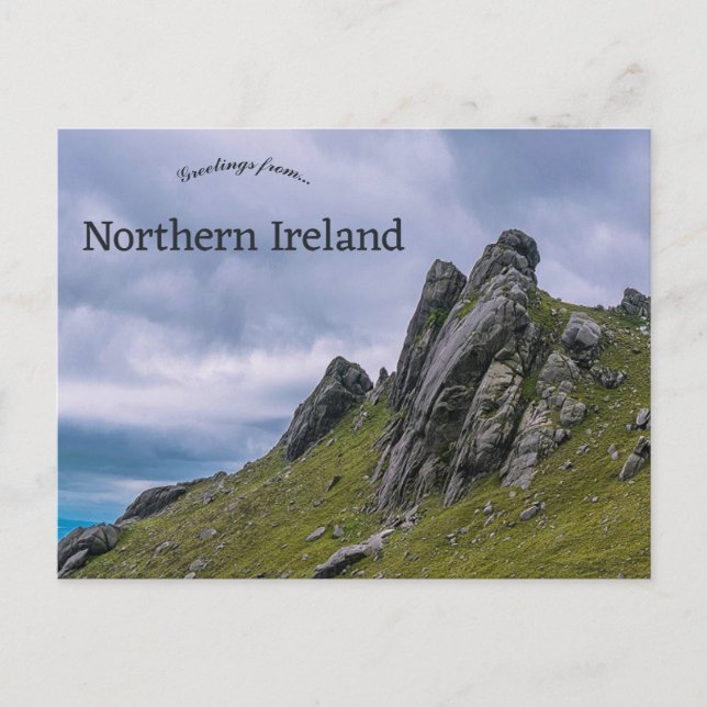 Carte Postale Slieve Bearnagh Irlande du Nord (Devant)