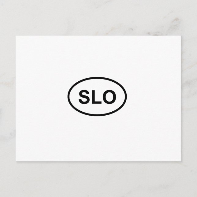 Carte Postale SLO - San Luis Obispo (Devant)