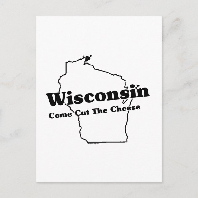 Carte Postale Slogan d'État du Wisconsin (Devant)