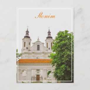 Carte Postale Slonim Biélorussie Architecture City Cathédrale