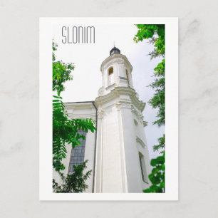 Carte Postale Slonim Biélorussie Architecture City Cathédrale