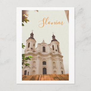 Carte Postale Slonim Biélorussie Architecture Ville Cathédrale