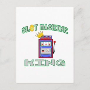 Carte Postale Slot Machine King