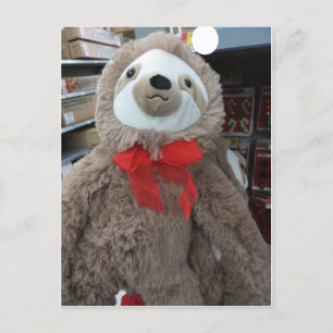 Carte Postale Sloth Christmas