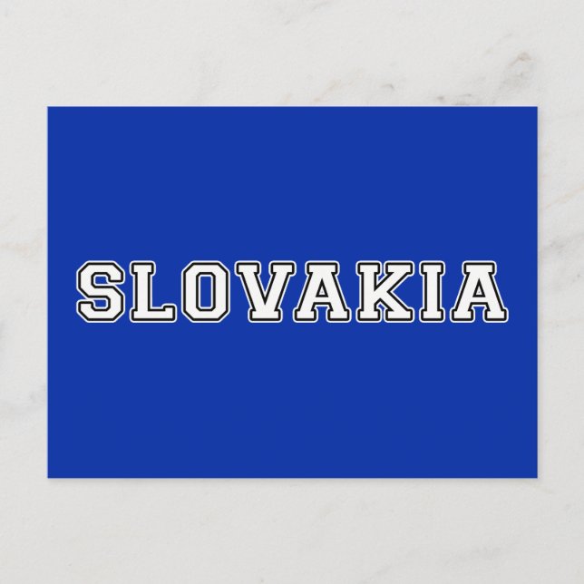 Carte Postale Slovaquie (Devant)