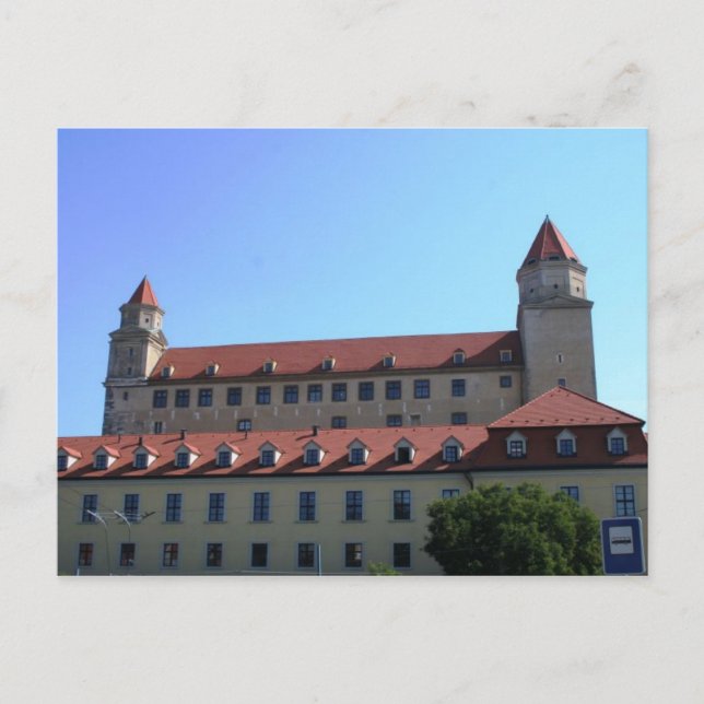 Carte Postale Slovaquie - Bratislava - Château Du Bas (Devant)