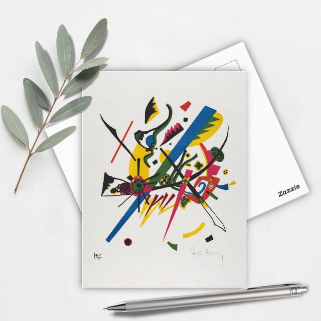 Carte Postale Small Worlds I par Wassily Kandinsky (Créateur téléchargé)