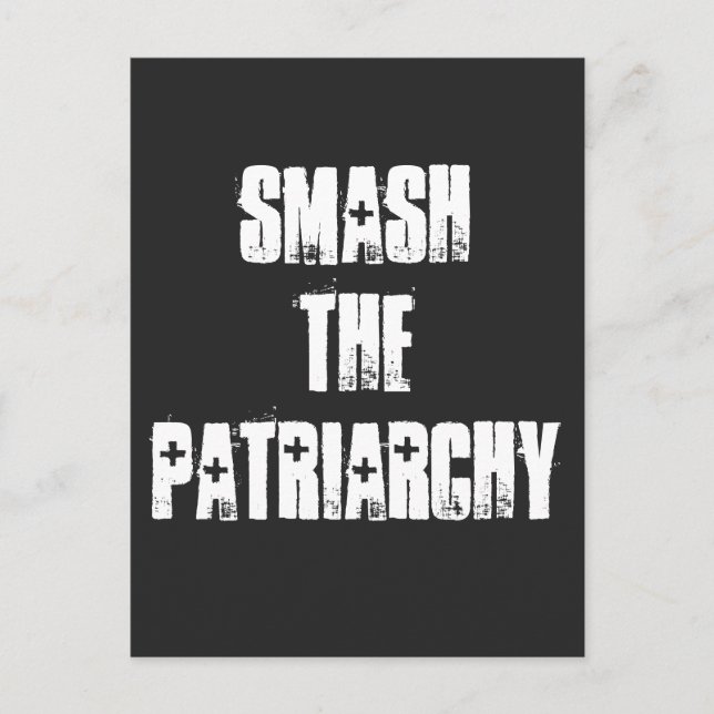 Carte Postale Smash the Patriarchy (Devant)