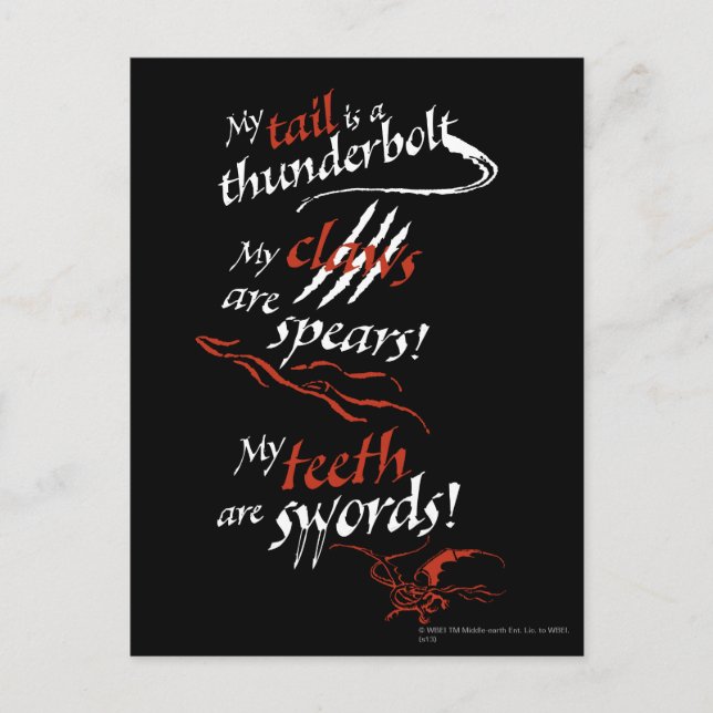 Carte Postale SMAUG™ Intro (Devant)