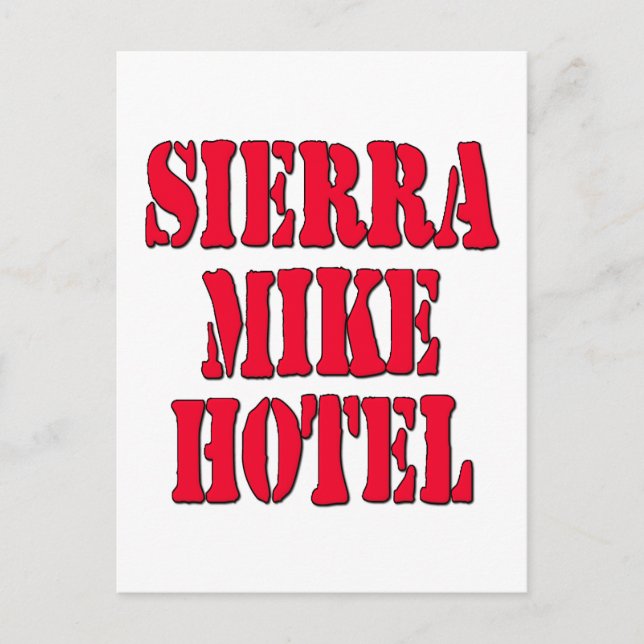 Carte Postale SMH secouer ma tête (Devant)