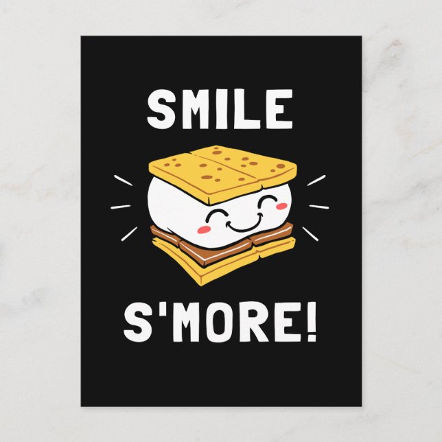 Carte Postale Smile S'more (Devant)