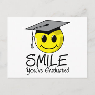 Carte Postale Smile You've Graduated
