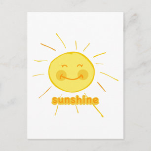 Carte Postale Smiley Sunshine