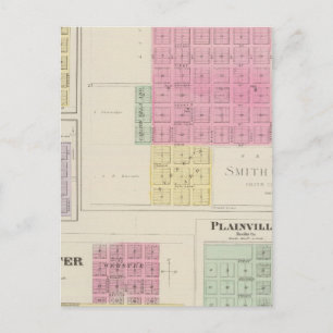 Carte Postale Smith Centre, Gould City, Motor, Webster, Kansas