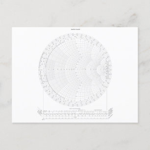 Carte Postale Smith Chart Radio Frequency Engineering
