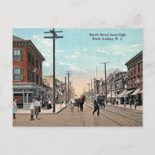 Carte Postale Smith St, Perth Amboy, New Jersey Vintage