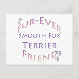 Carte Postale Smooth Fox Terrier Furever Friend