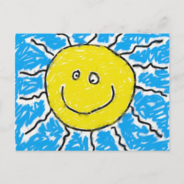 Carte Postale Smudgy Sun (Devant)