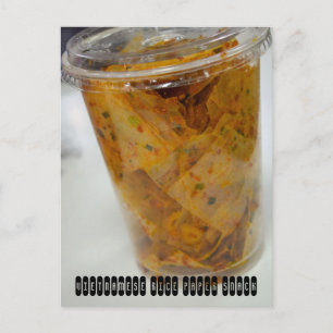 Carte Postale Snack en papier de riz vietnamien