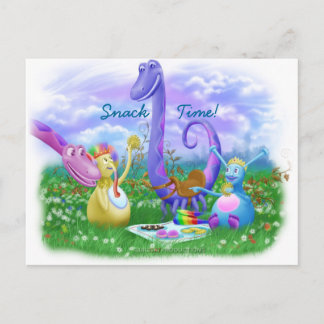 Carte Postale Snack Time !