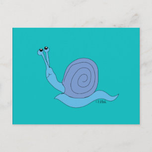 Carte postale Snail