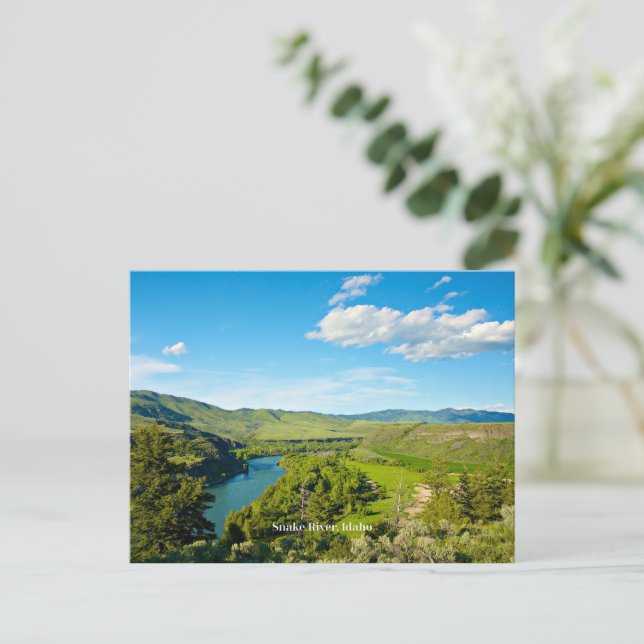 Carte Postale Snake River, Idaho Central, (Debout devant)