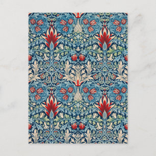 Carte Postale Snakeshead, William Morris