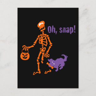 Carte Postale Snap Skeleton