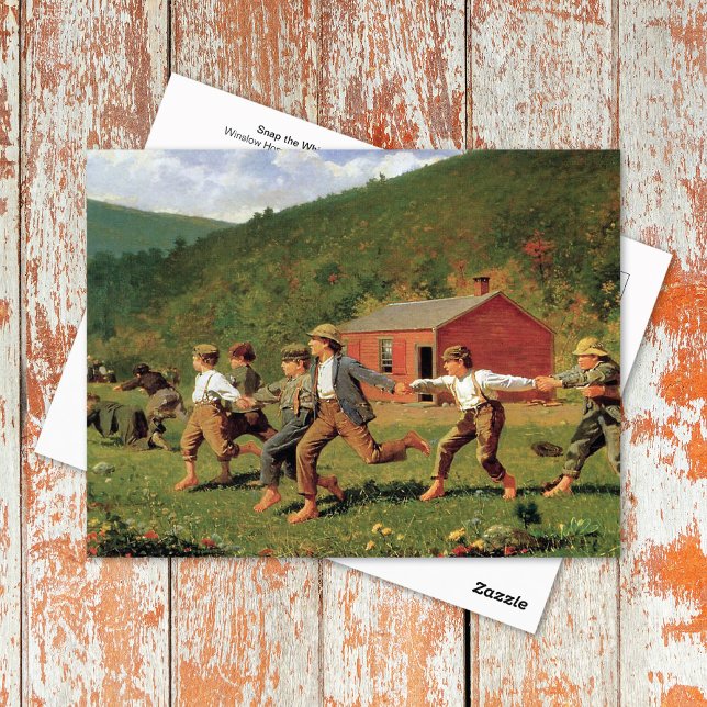 Carte Postale Snap Whip Winslow Homer (Créateur téléchargé)