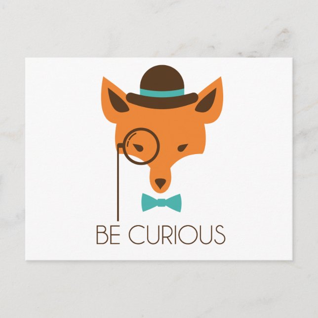 Carte Postale Sneaky Fox (Devant)