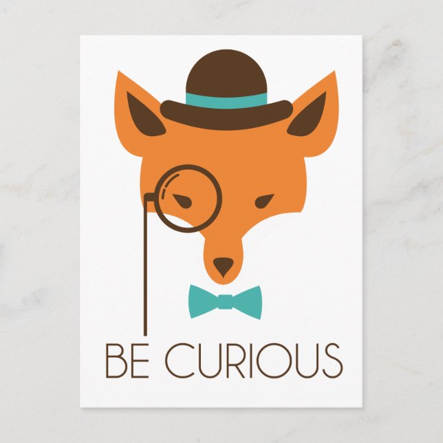 Carte Postale Sneaky Fox (Devant)