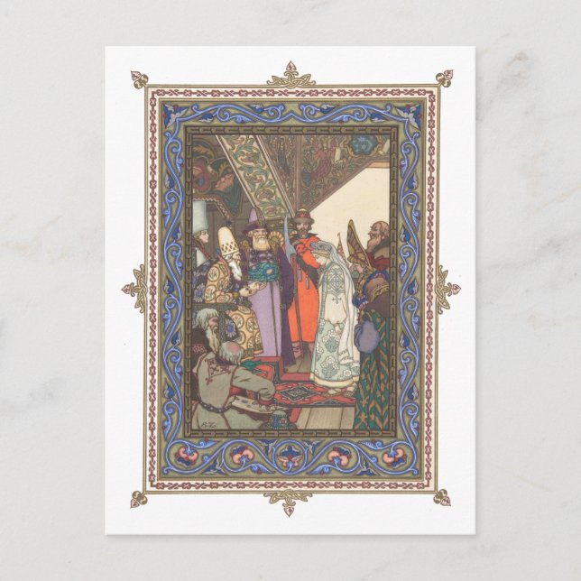 Carte Postale Snégurochka avant Tsar Berendei (Devant)