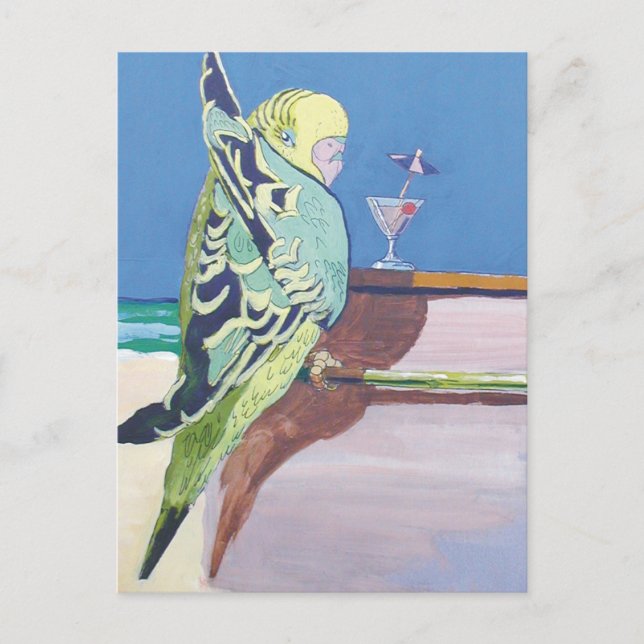 Carte Postale Snooky : "Au bar" (Devant)