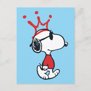 Carte Postale Snoopy - Couronne Joe Cool