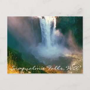 Carte Postale Snoqualmie Falls, WA Postcard