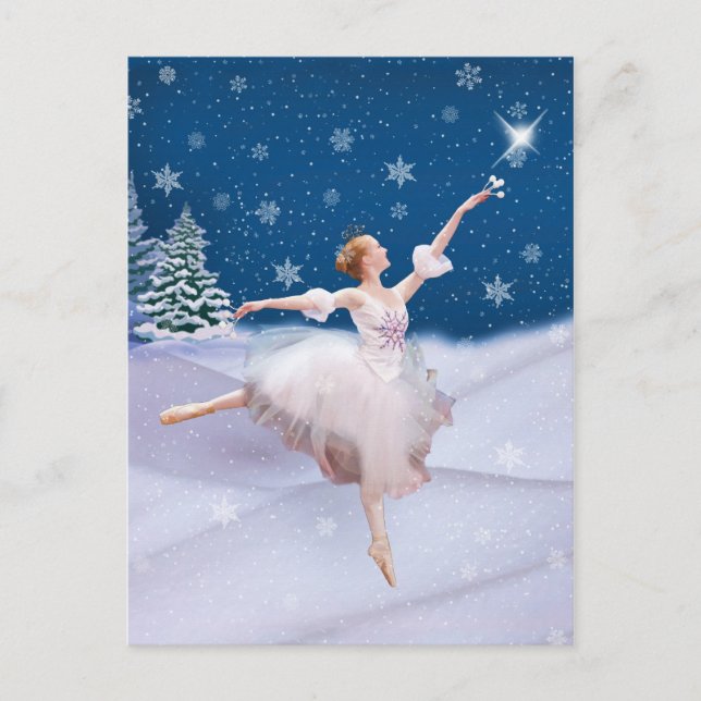 Carte Postale Snow Queen Ballerina  Postcard (Devant)