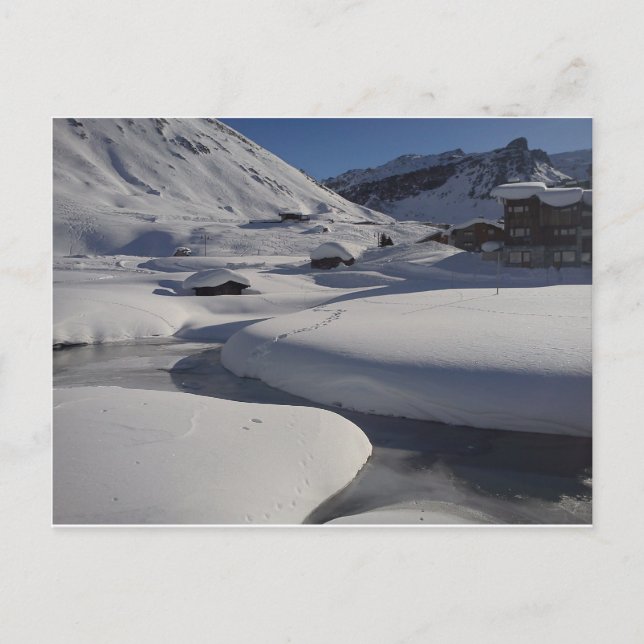 Carte Postale SNow sur SNow (Devant)
