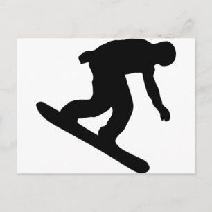 Carte Postale Snowboard