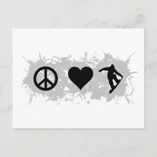 Carte Postale Snowboard 3